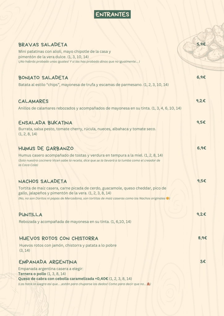 carta_saladeta_paiporta_bar_restaurante_valencia